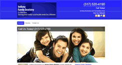 Desktop Screenshot of infamilydentistry.net