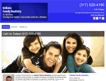 Tablet Screenshot of infamilydentistry.net