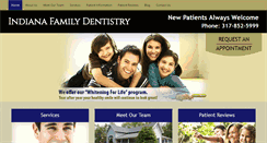 Desktop Screenshot of infamilydentistry.com